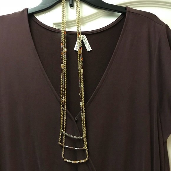 Jewelry - Long fashion necklace (gold tones)